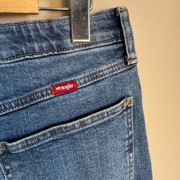 Wrangler 5 Star Performance Mens Blue Jeans 30x30 Comfort Elastic Waist Workwear - Picture 7 of 15